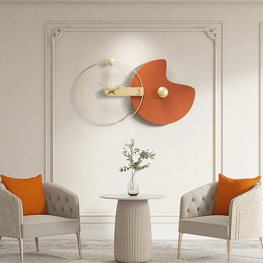 TimelessAura - Oversized Decorative Wall Clock