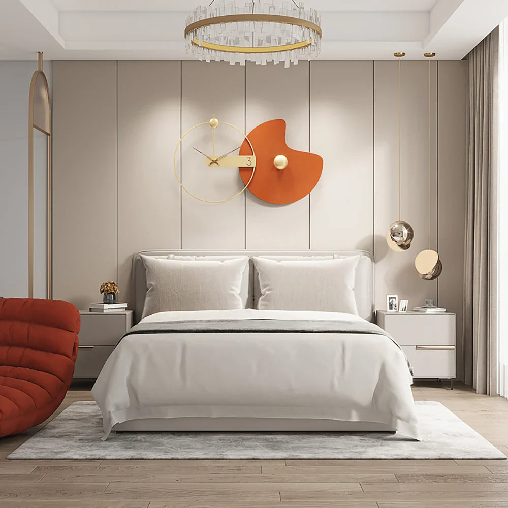 TimelessAura - Oversized Decorative Wall Clock