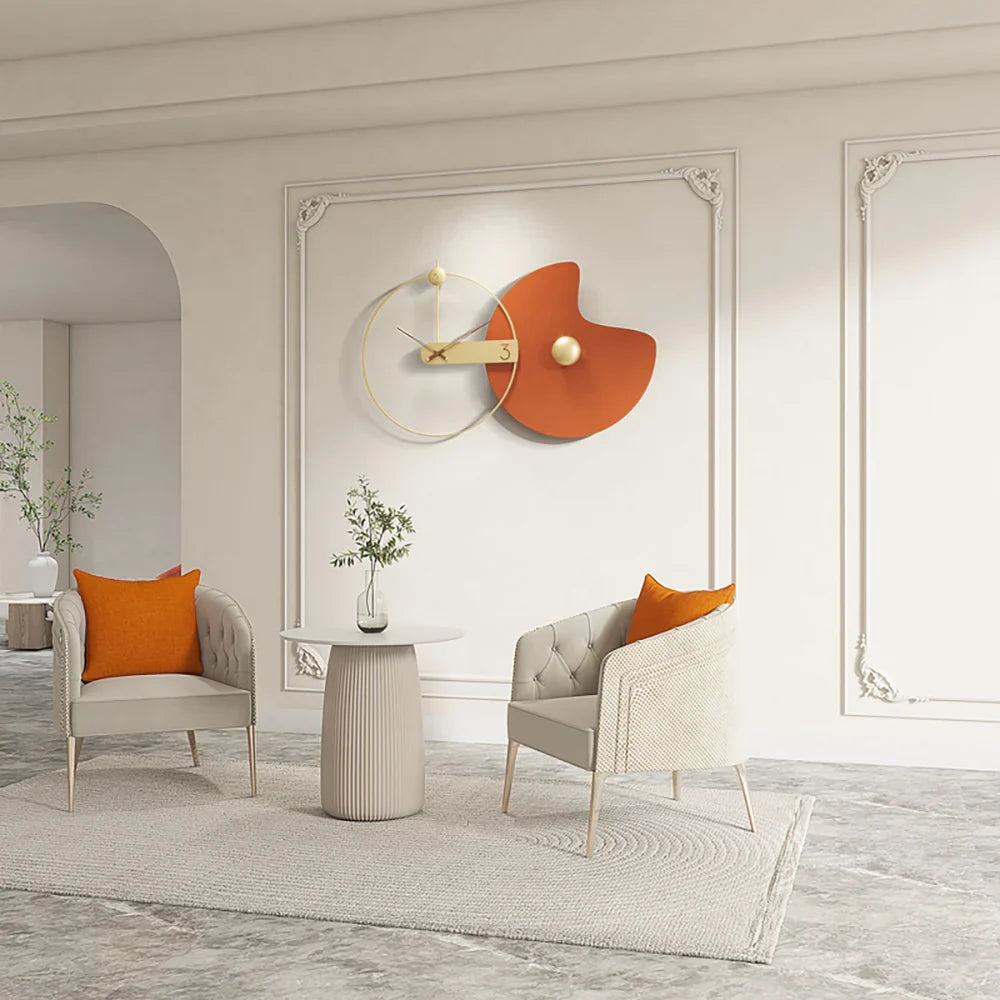 TimelessAura - Oversized Decorative Wall Clock