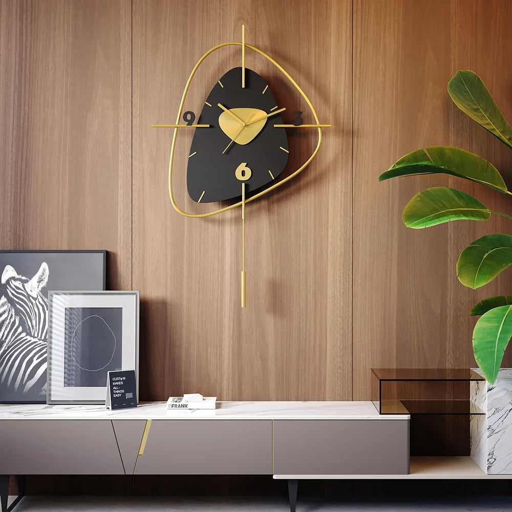 PendulumEra - Modern Scandinavian Metal Wall Clock