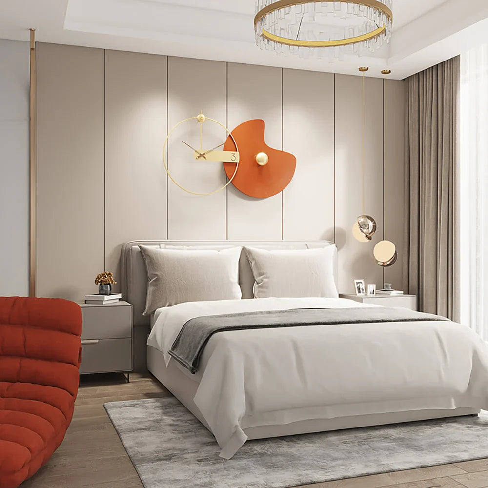 TimelessAura - Oversized Decorative Wall Clock