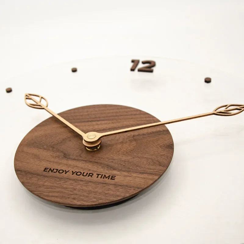 Nordic Time - Wooden Wall Clock