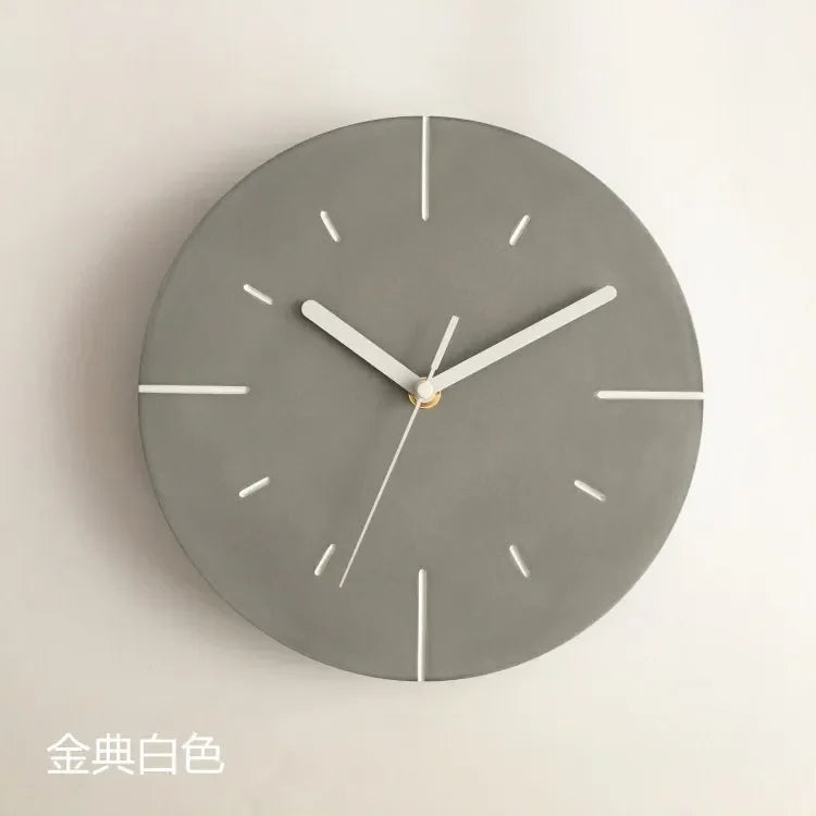 Cementara - Modern Silent Wall Clock