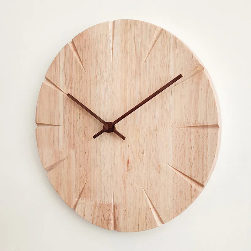 Nordica - Silent Wooden Wall Clock