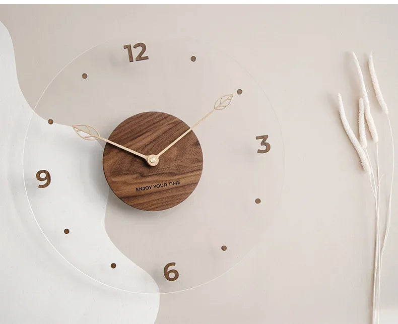 Nordic Time - Wooden Wall Clock
