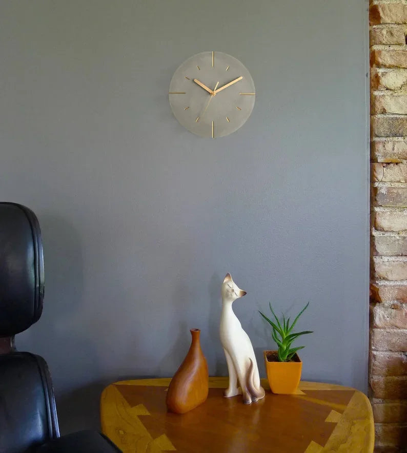 Cementara - Modern Silent Wall Clock