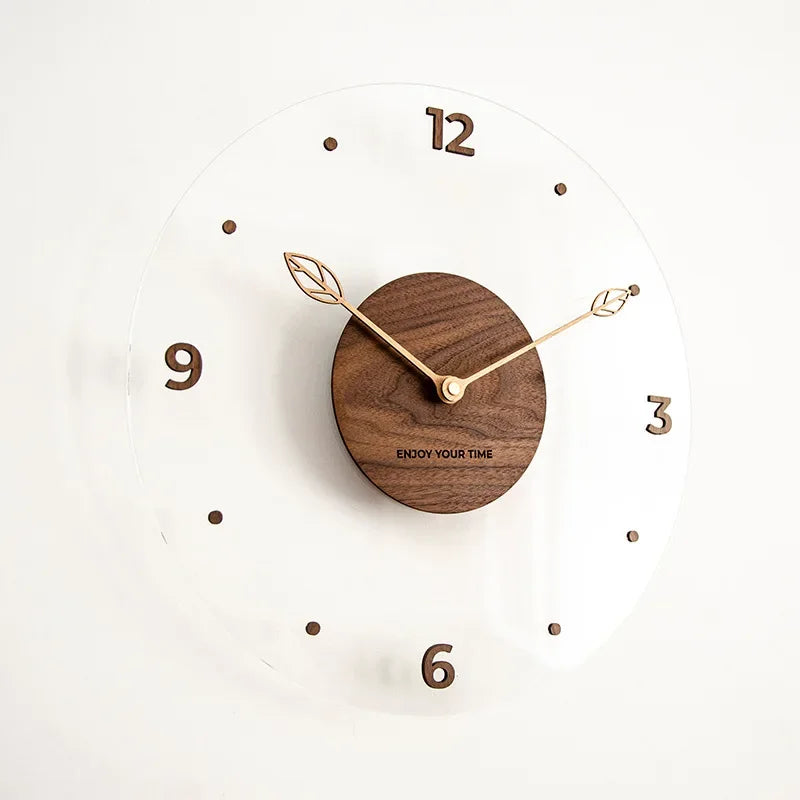 Nordic Time - Wooden Wall Clock