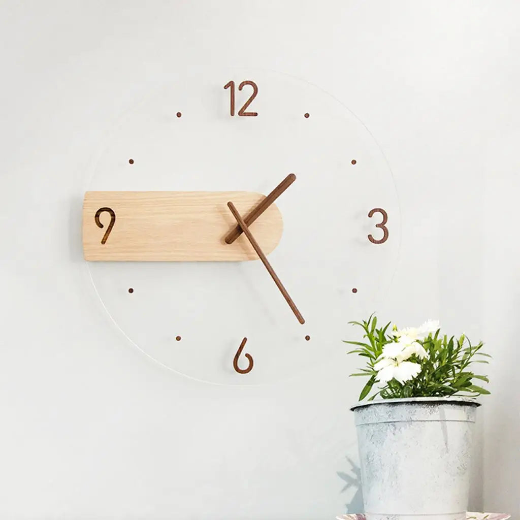 ChronoPure - 16 Inch Non-Ticking Wall Clock