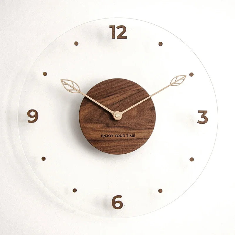 Nordic Time - Wooden Wall Clock