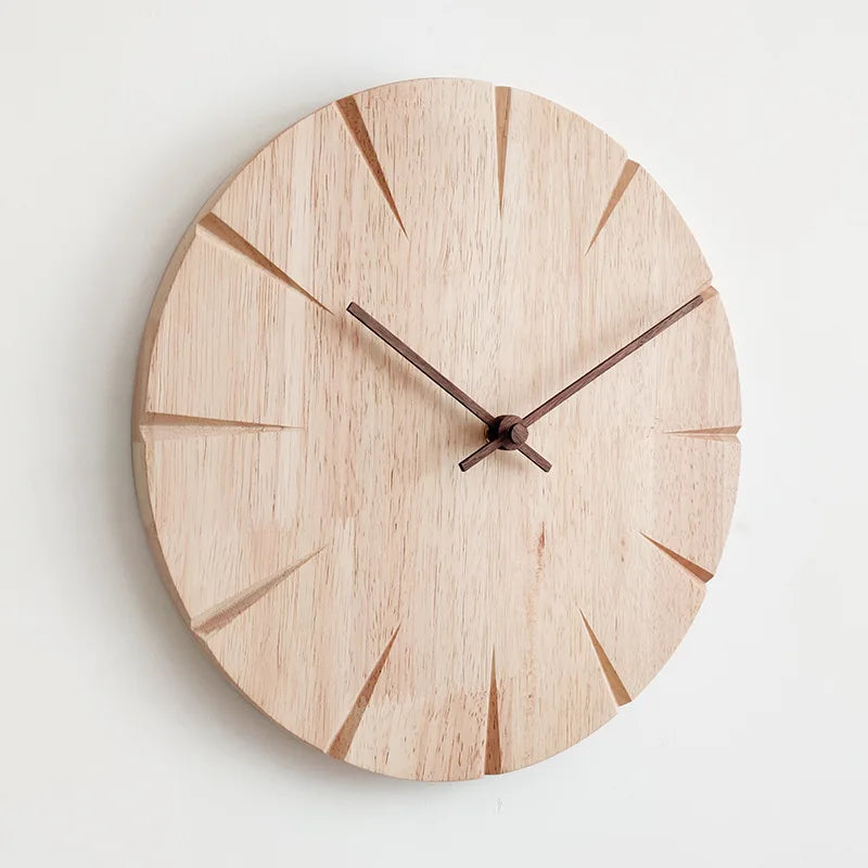Nordica - Silent Wooden Wall Clock