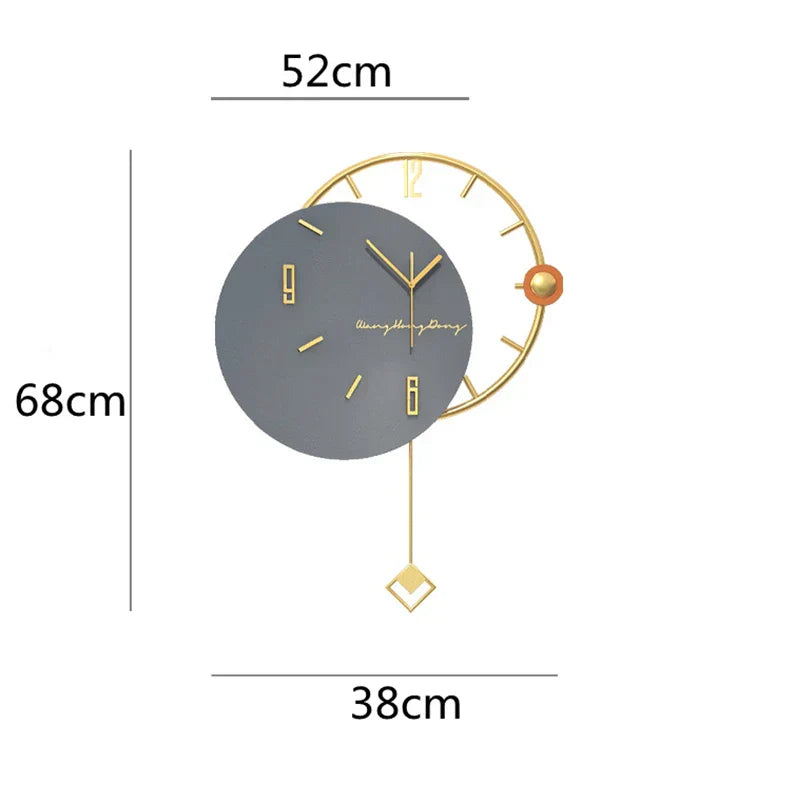 TimeGlide - Modern Silent Wall Clock