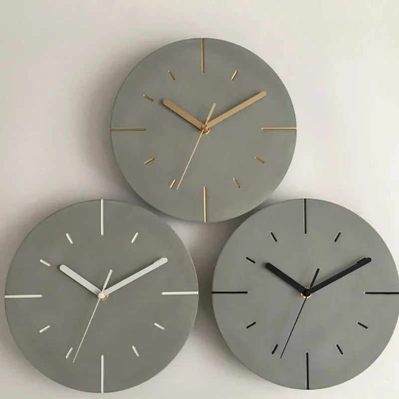 Cementara - Modern Silent Wall Clock