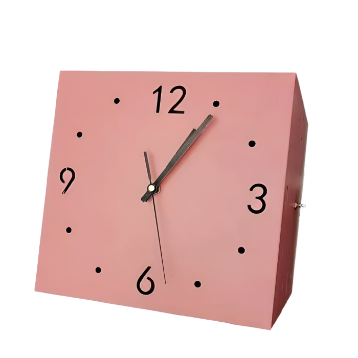 ChronoFlip – Double-Sided Rotating Wall Clock