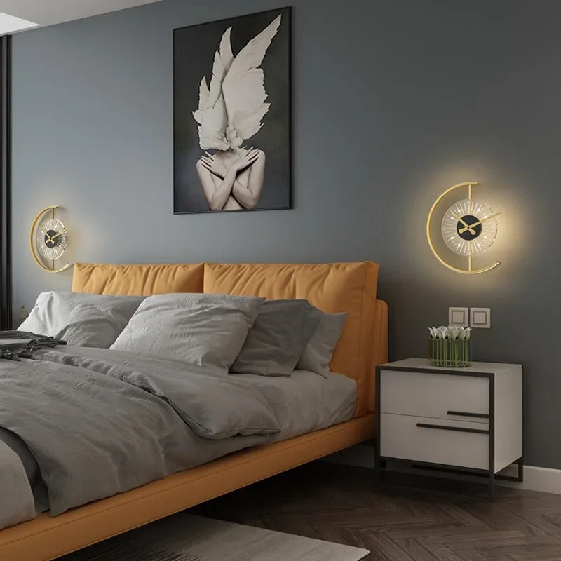 LumiChron – Illuminated Wall Clock with Modern Elegance
