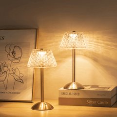 CharmLight – Crystal Elegance Table Lamp with Modern Design