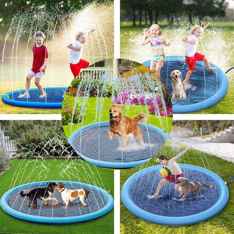 PawTub - Portable Sprinkler Pool for Pets