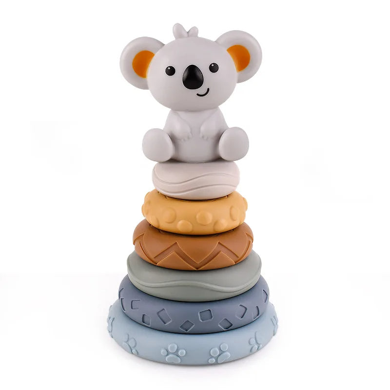 Koala Teether Cube- A Sensory Journey for Your Baby