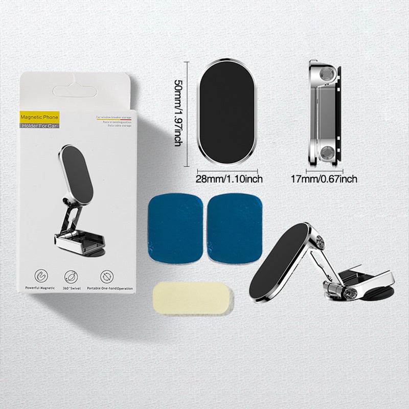 MagGrip – Foldable Magnetic Car Phone Holder