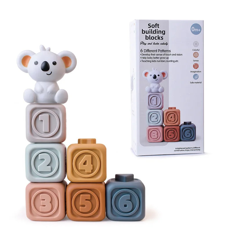 Koala Teether Cube- A Sensory Journey for Your Baby