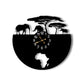 Baobá – Surreal African Jungle Wall Clock