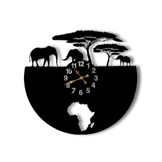 Baobá – Surreal African Jungle Wall Clock