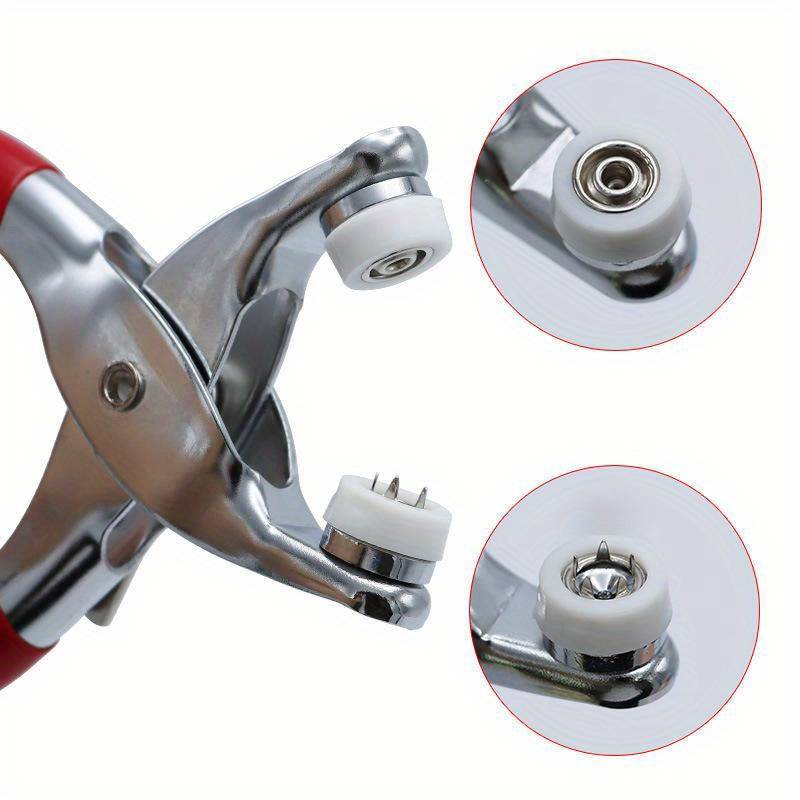 FastenPro – Automatic Buckle, Ring Hole & Button Installation Tool