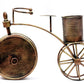 ChronoCycle - Vintage Metal Bicycle Pen Stand with Clock