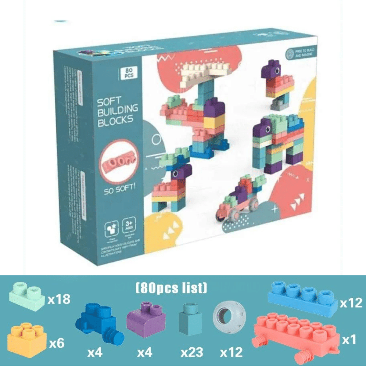 FlexiBlocks - Soft Building Blocks for Babies