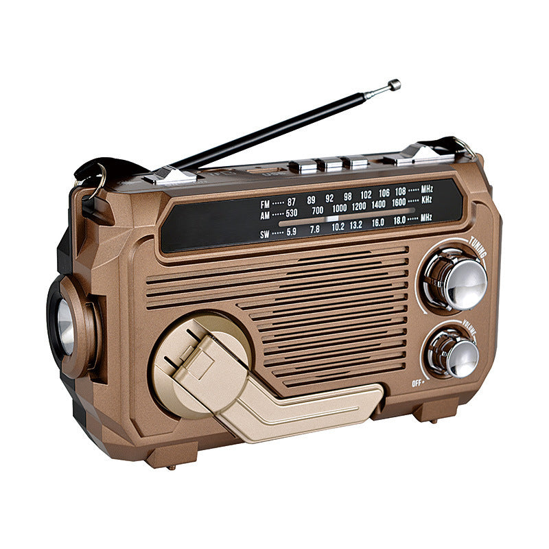 SunWave – Solar-Powered Emergency Radio with USB Charging