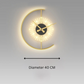 LumiChron – Illuminated Wall Clock with Modern Elegance