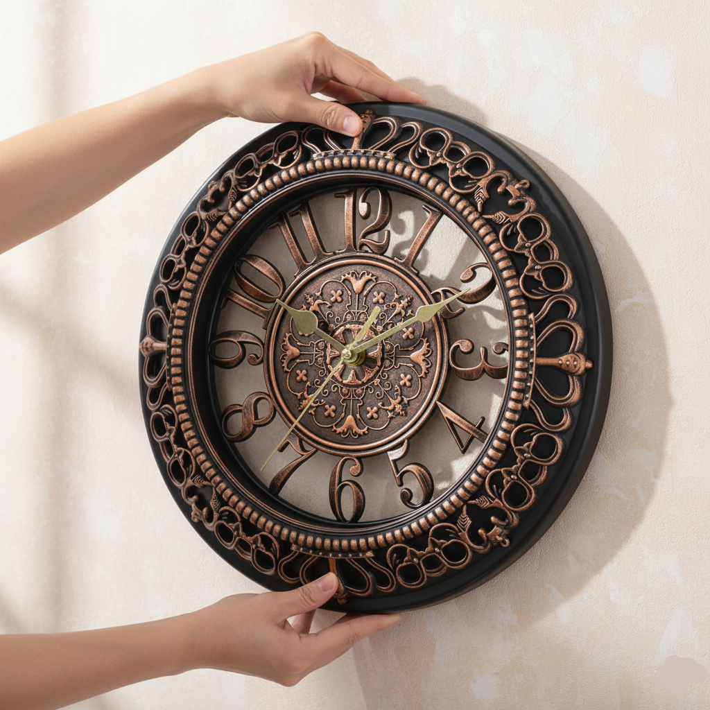 Modern 12-inch Wall Clock | European Creative 12-Inch Wall Clock