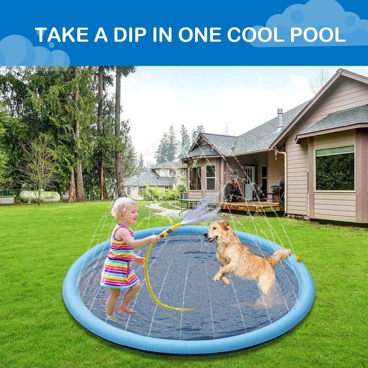 PawTub - Portable Sprinkler Pool for Pets