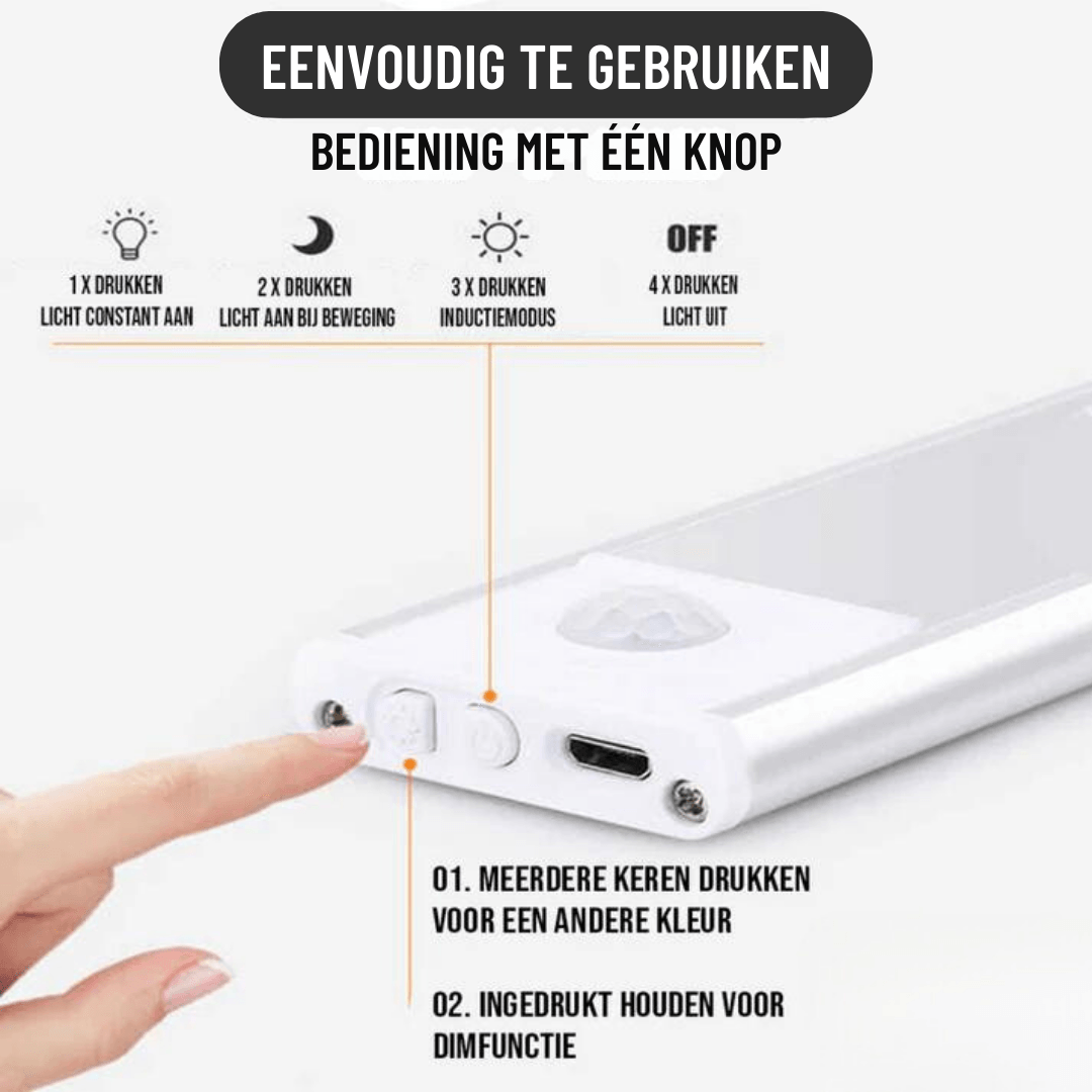 Lumosense - Motion-Activated LED Lamp