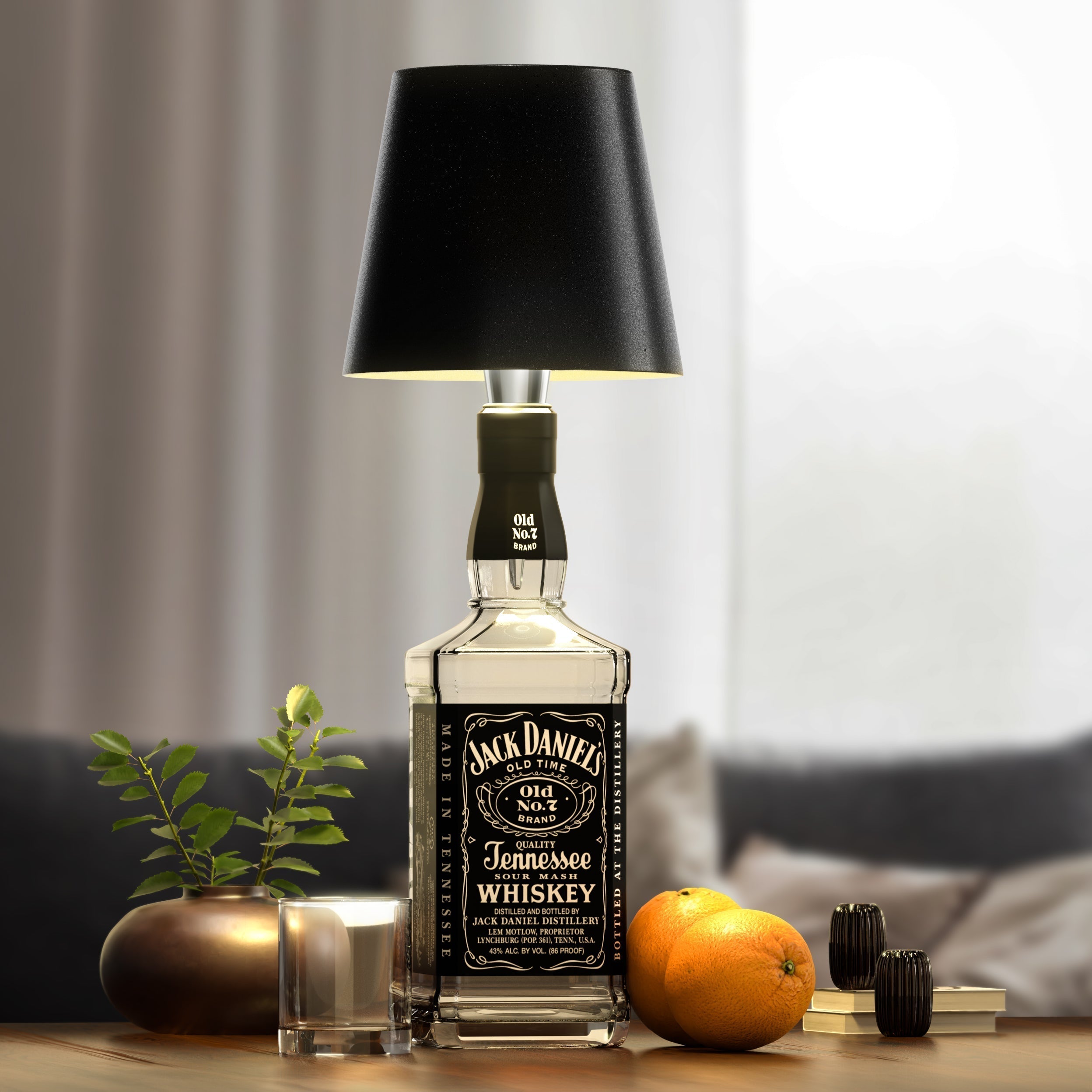 FlesLight - Wireless Illuminated Bottle Lamp for Cozy Ambiance