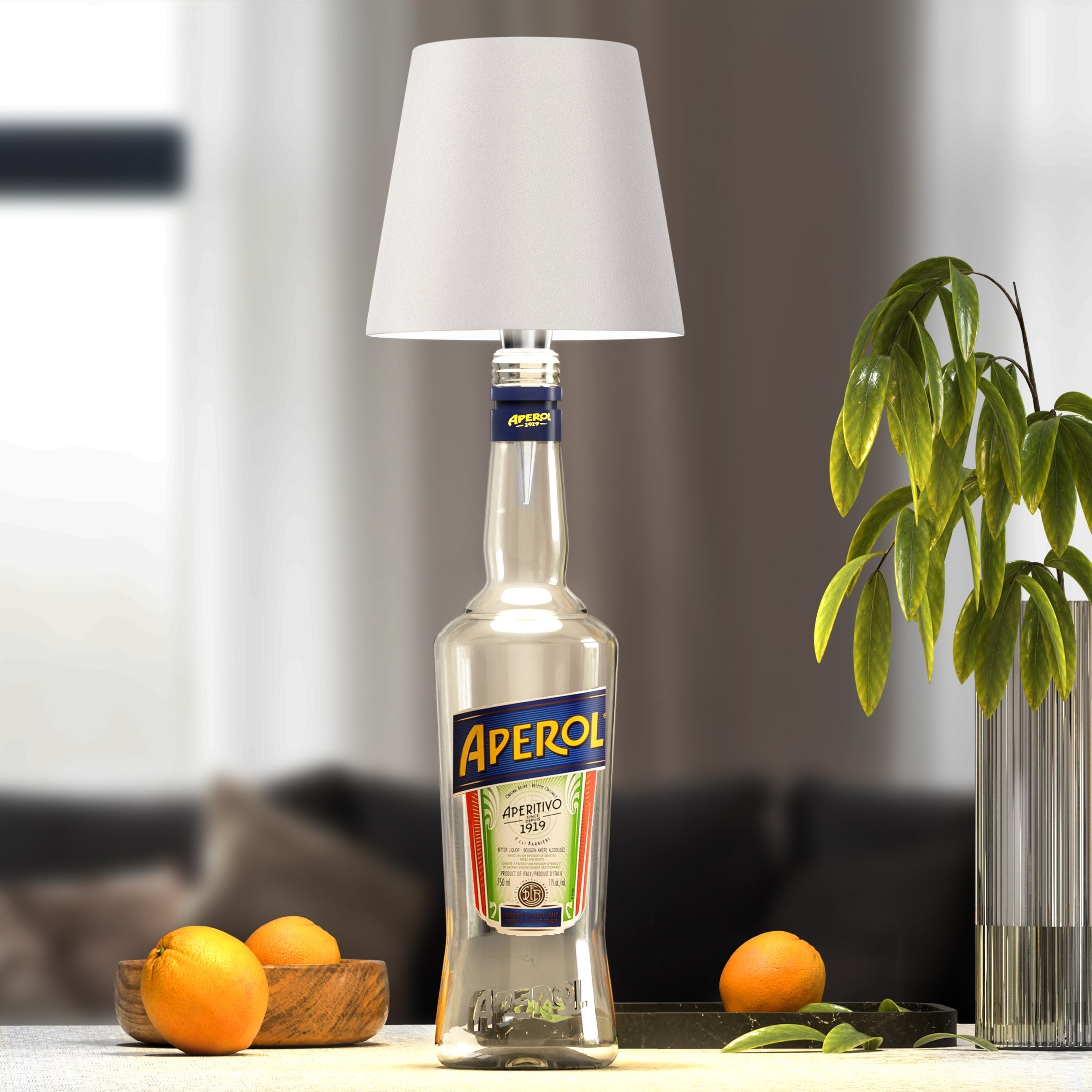 FlesLight - Wireless Illuminated Bottle Lamp for Cozy Ambiance