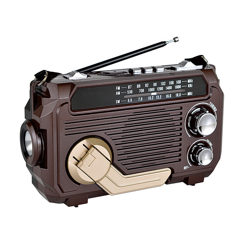 SunWave – Solar-Powered Emergency Radio with USB Charging