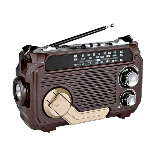 SunWave – Solar-Powered Emergency Radio with USB Charging