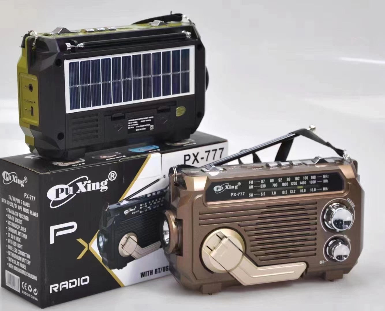 SunWave – Solar-Powered Emergency Radio with USB Charging