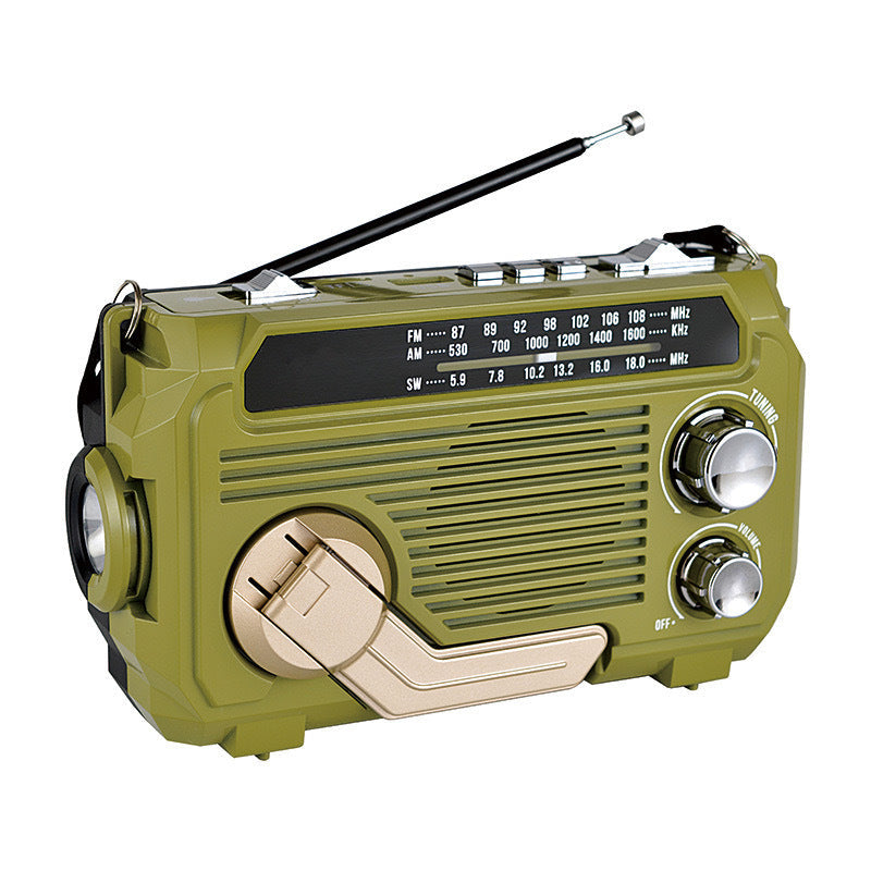 SunWave – Solar-Powered Emergency Radio with USB Charging