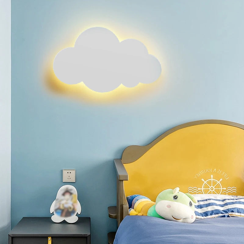 Nimbus Glow - Dimmable Cloud Wall Light for Baby Rooms