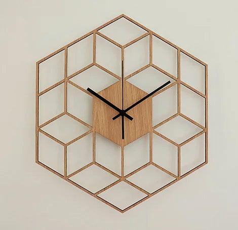 BambooTime - Silent Quartz Bamboo Wall Clock