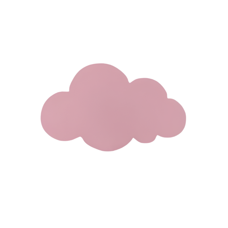 Nimbus Glow - Dimmable Cloud Wall Light for Baby Rooms