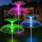 FountainGlow – Color Changing Solar Garden Lights