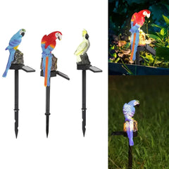 Solar Glow Parrot - LED Garden Light for Outdoor Decor