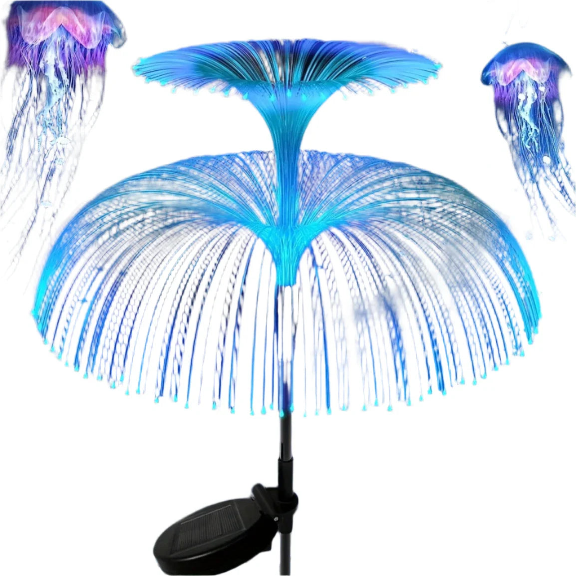 FountainGlow – Color Changing Solar Garden Lights