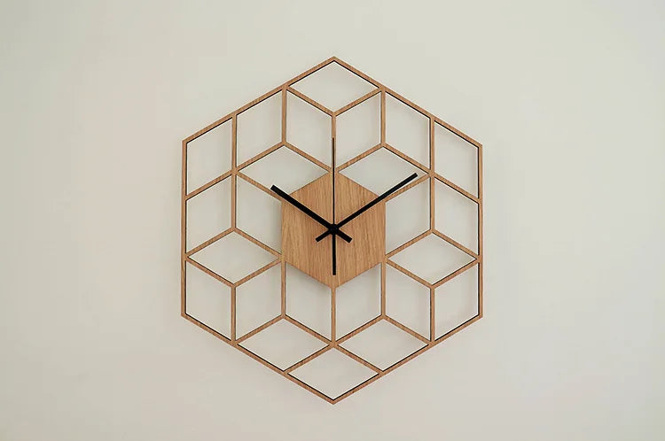 BambooTime - Silent Quartz Bamboo Wall Clock