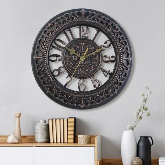 European Creative 12-Inch Wall Clock