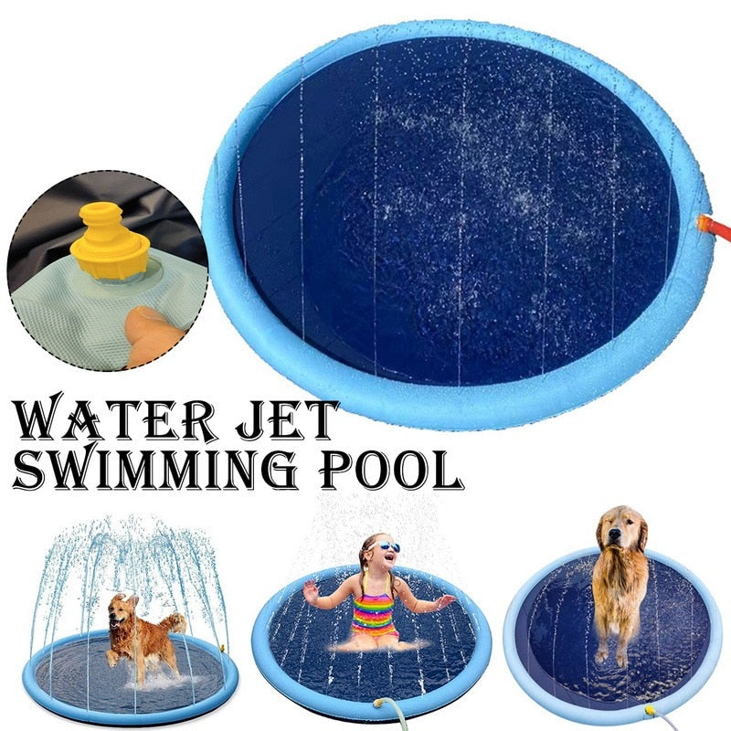 PawTub - Portable Sprinkler Pool for Pets