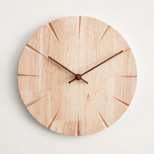 Nordica - Silent Wooden Wall Clock