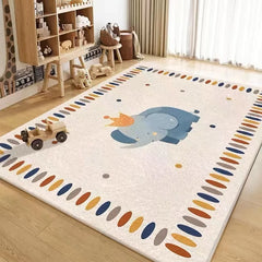 VIKAMA Imitation Cashmere Carpet – Cozy Children's Room & Play Area Mat